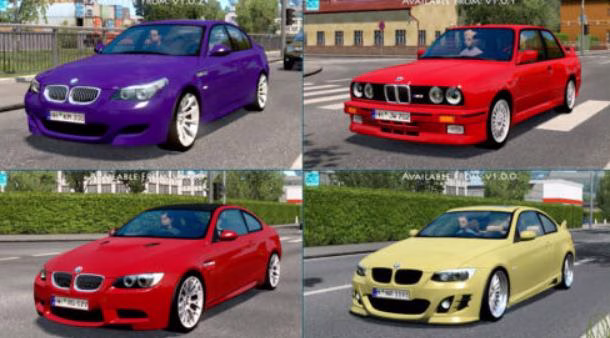 BMW Cars in ETS2