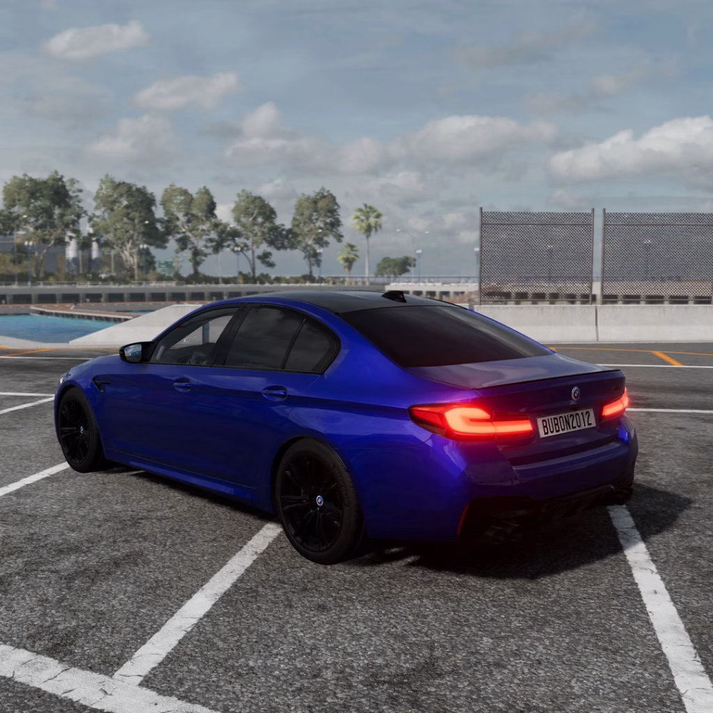 BMW M5 F90 beamng.drive