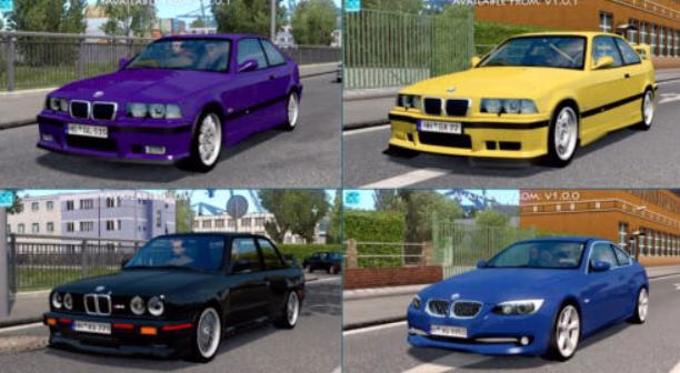 BMW Traffic Pack ETS2