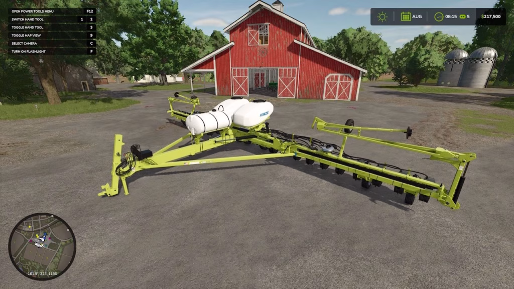 FS25 Kinze Blue Drive Seeder