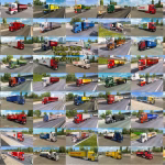 Painted Truck Traffic Pack by Jazzycat