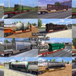 Railway Cargo Pack by Jazzycat