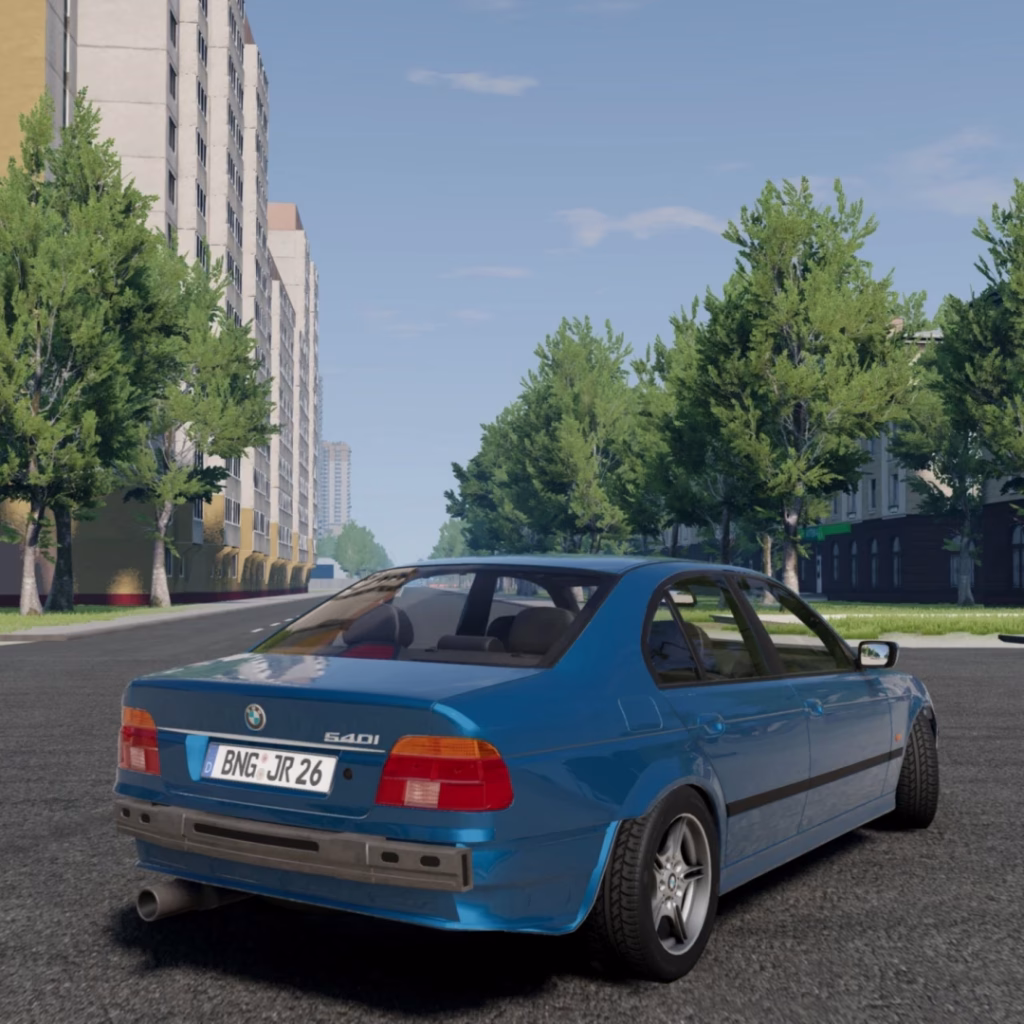 BMW 5-Series E39 BeamNG.drive mod