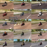 Motorcycle Traffic Pack by Jazzycat