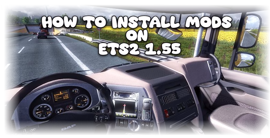 how to install mods ets 1.55