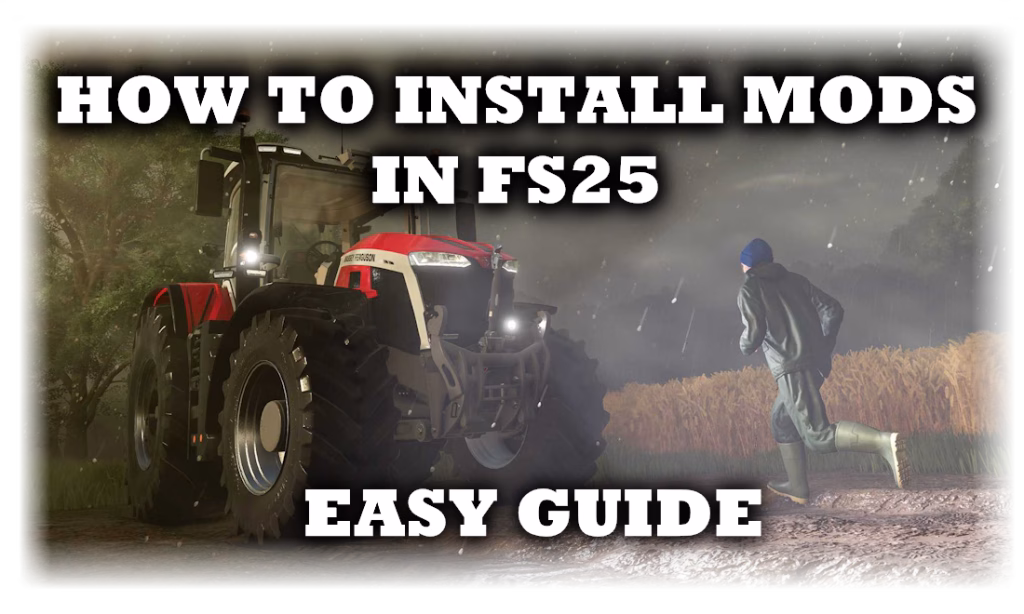 how to install mods fs25